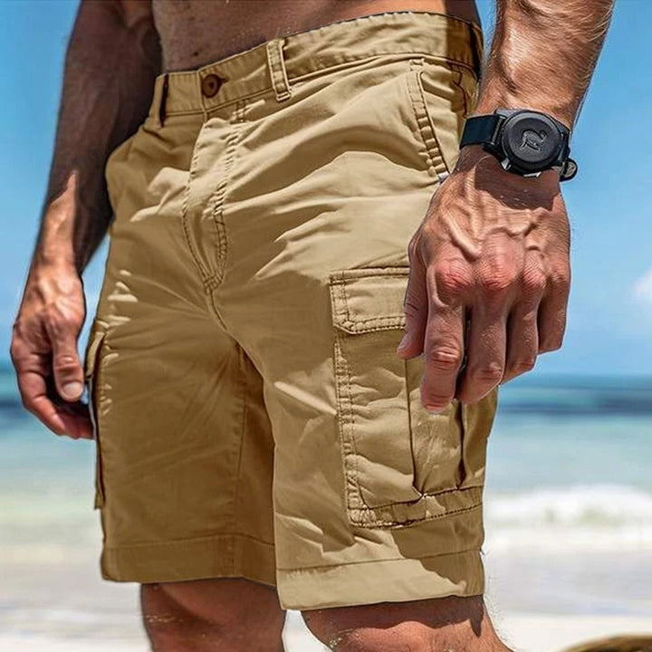Stefan | Herren Cargo Shorts mit Seitentaschen