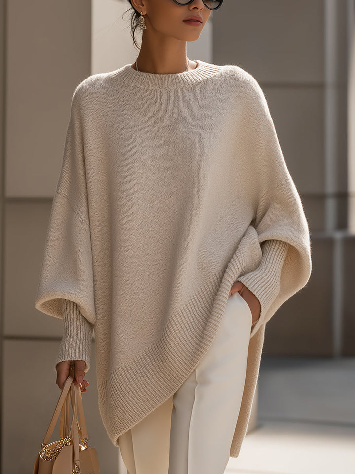 Annika | Damen Eleganter Oversized Pullover
