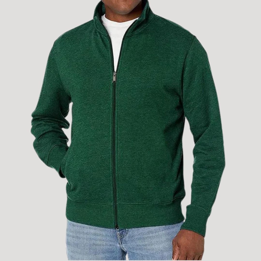 Stefan | Herren Frühlings Freizeitjacke mit Reißverschluss