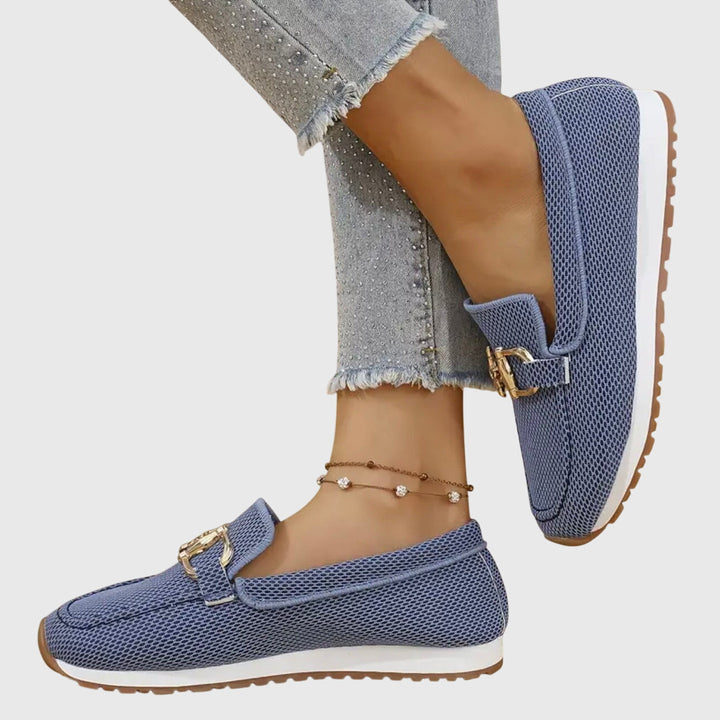 Sarah | Damen Frühlings Lässige Slip-On Loafer Schuhe