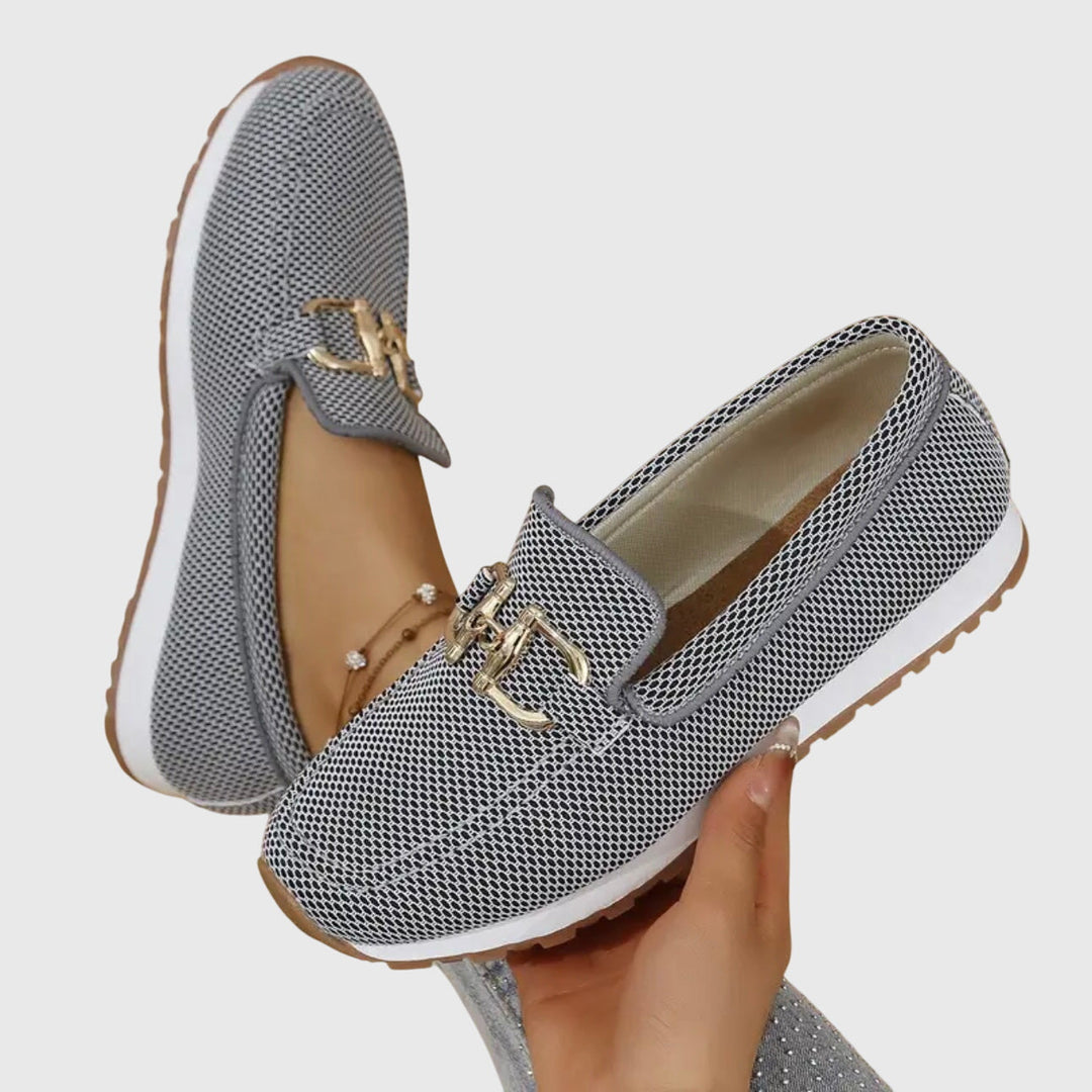 Sarah | Damen Frühlings Lässige Slip-On Loafer Schuhe