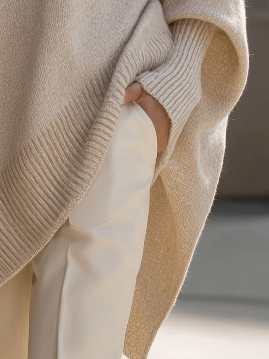 Annika | Damen Eleganter Oversized Pullover