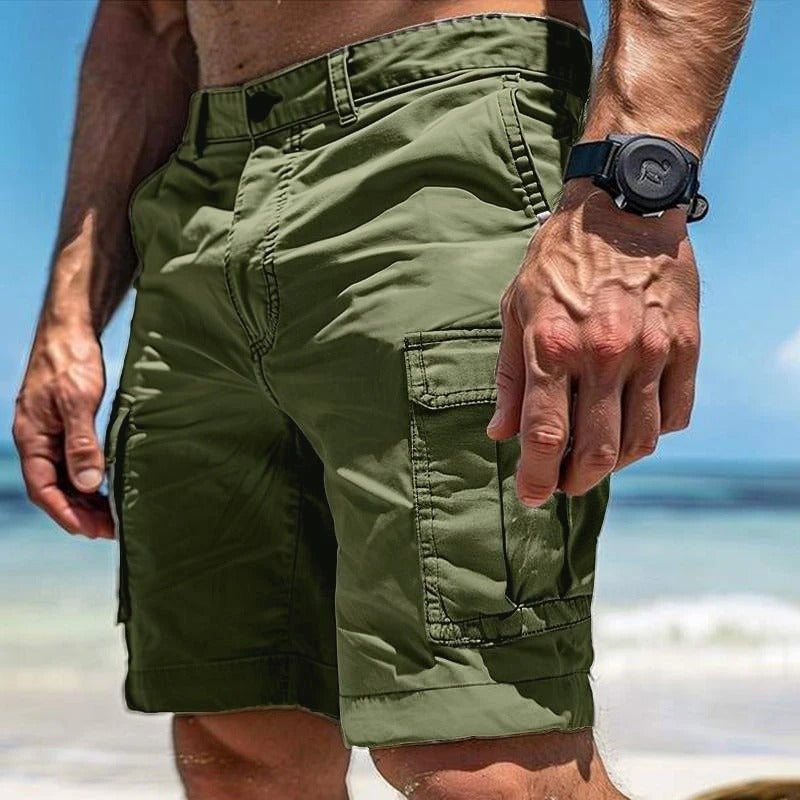 Stefan | Herren Cargo Shorts mit Seitentaschen