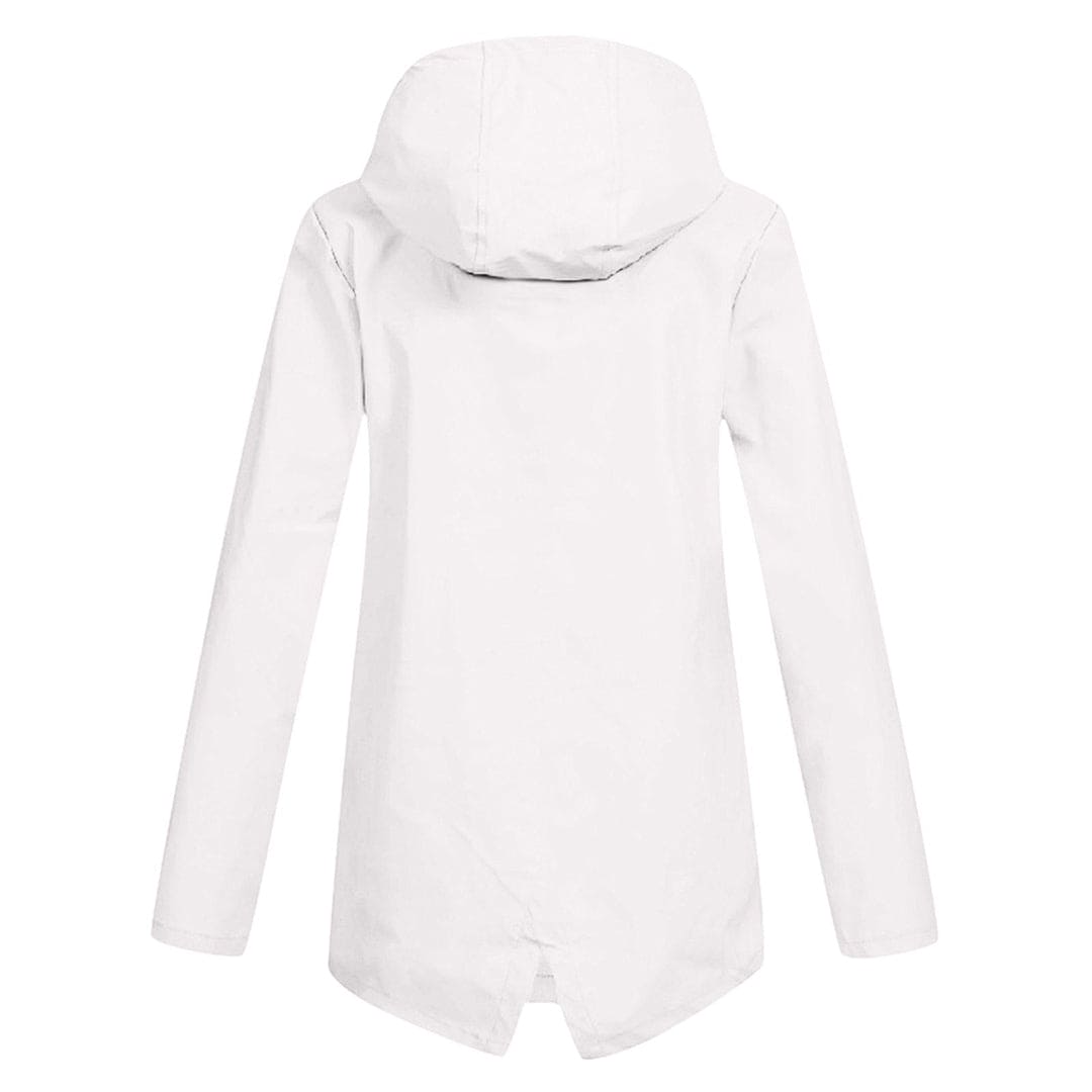 Bettina | Damen Jacke mit Kapuze, Reißverschluss und Fronttaschen