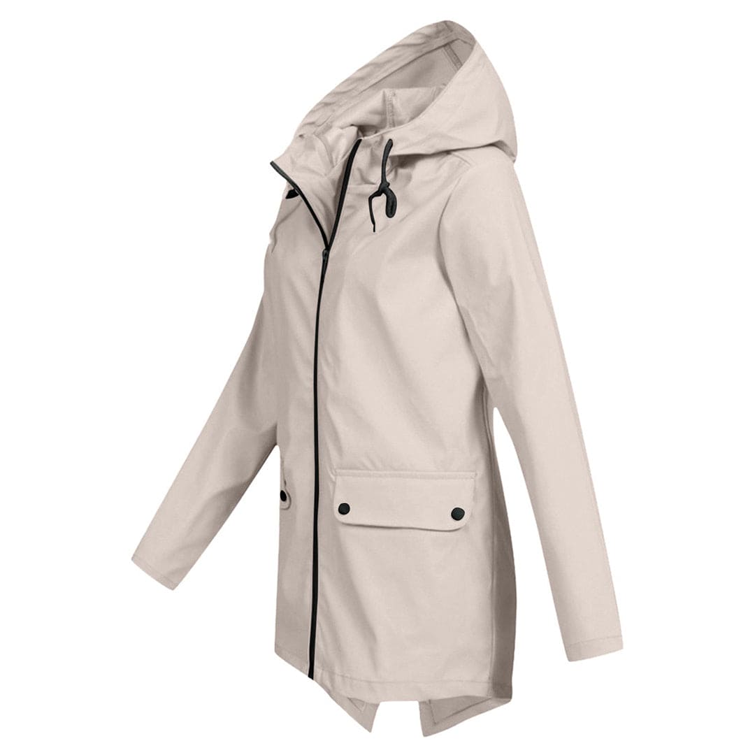 Tanja | Damen Winterjacke mit Kapuze und Reißverschluss