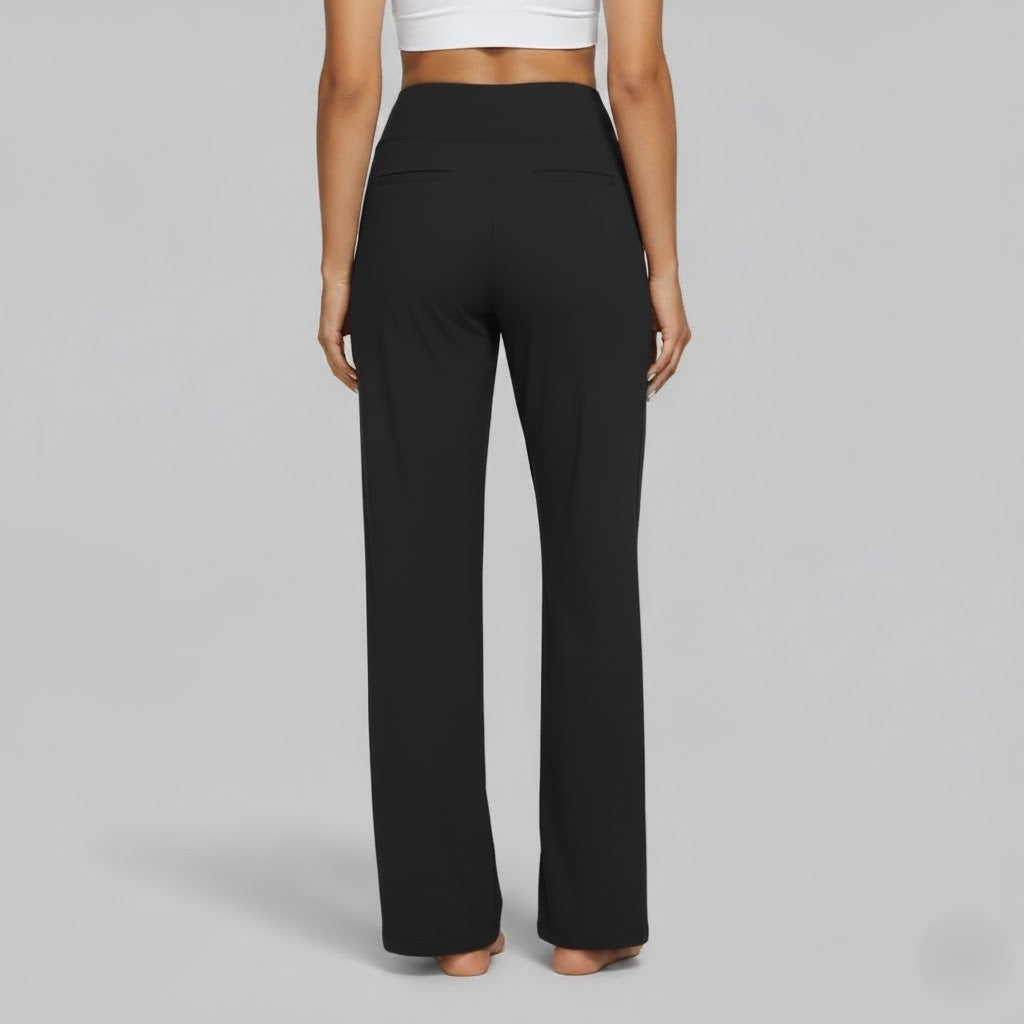 Carmen | Bequeme Stretchhosen Für Damen Im Weitbeinigen Lounge-Stil