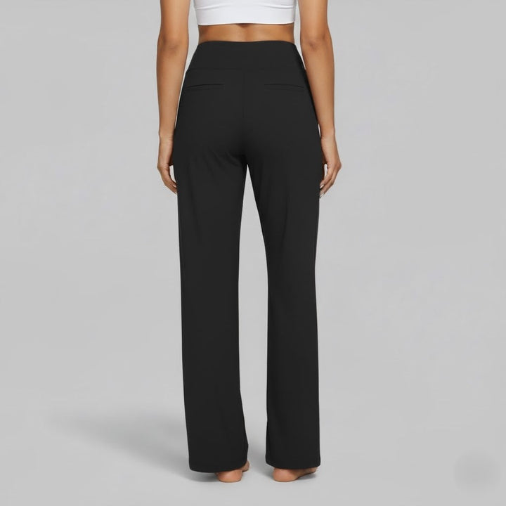 Carmen | Bequeme Stretchhosen Für Damen Im Weitbeinigen Lounge-Stil