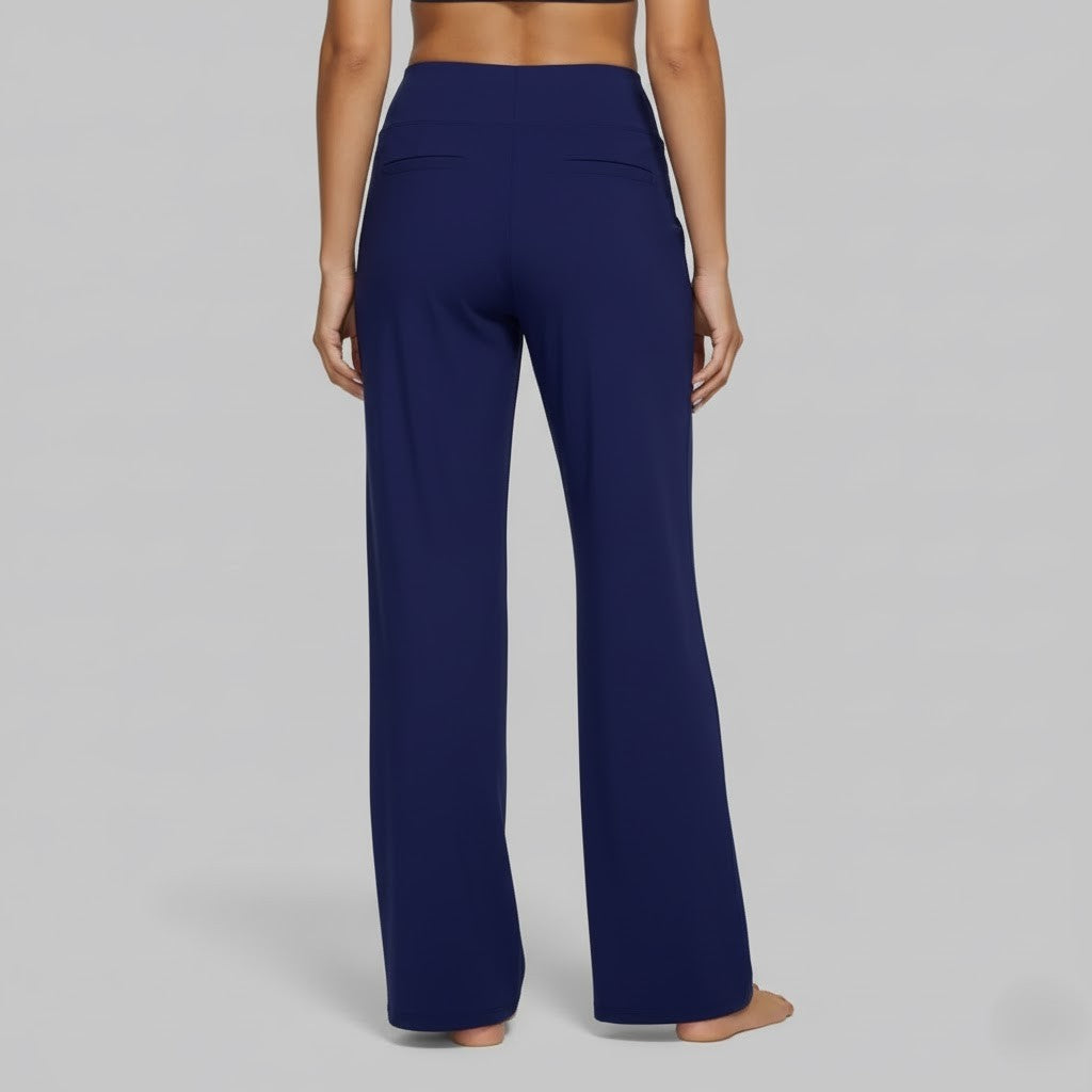 Carmen | Bequeme Stretchhosen Für Damen Im Weitbeinigen Lounge-Stil