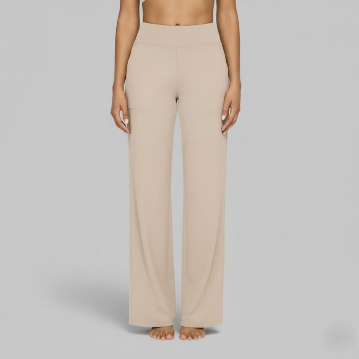 Carmen | Bequeme Stretchhosen Für Damen Im Weitbeinigen Lounge-Stil
