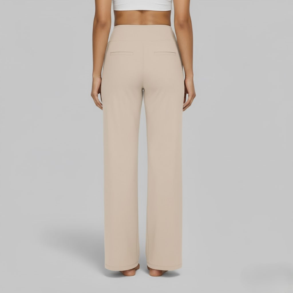 Carmen | Bequeme Stretchhosen Für Damen Im Weitbeinigen Lounge-Stil