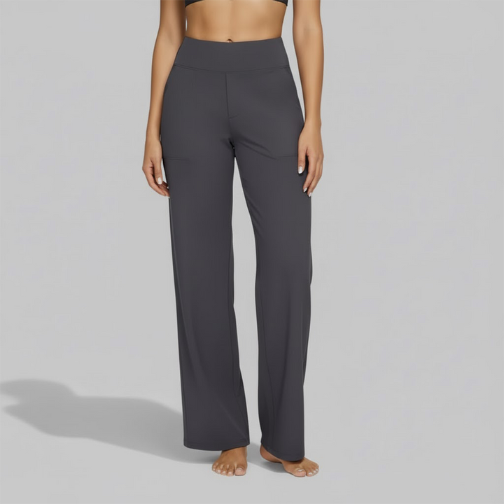 Carmen | Bequeme Stretchhosen Für Damen Im Weitbeinigen Lounge-Stil