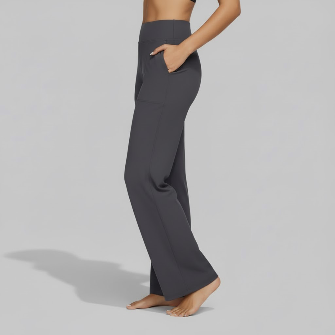 Carmen | Bequeme Stretchhosen Für Damen Im Weitbeinigen Lounge-Stil