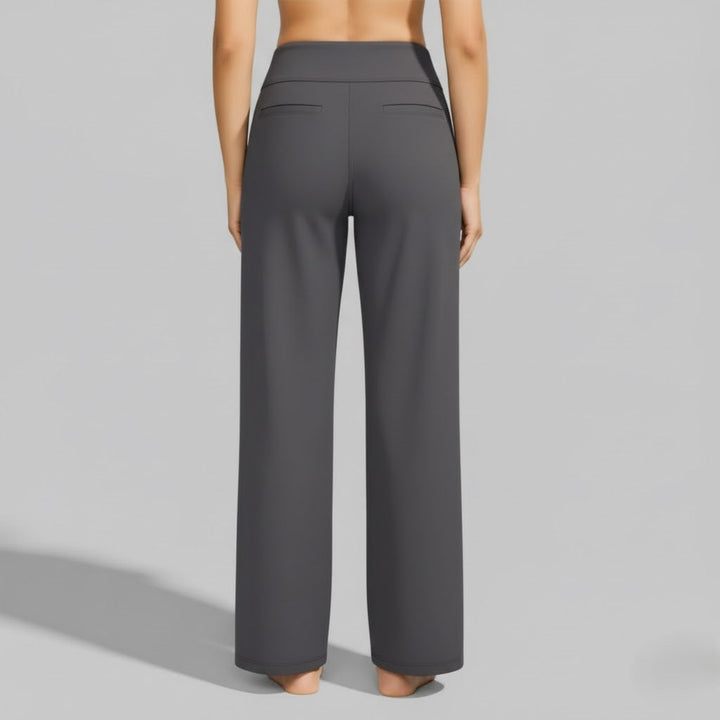 Carmen | Bequeme Stretchhosen Für Damen Im Weitbeinigen Lounge-Stil