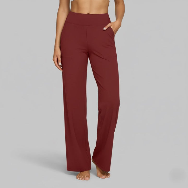 Carmen | Bequeme Stretchhosen Für Damen Im Weitbeinigen Lounge-Stil