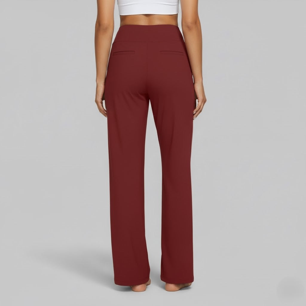 Carmen | Bequeme Stretchhosen Für Damen Im Weitbeinigen Lounge-Stil