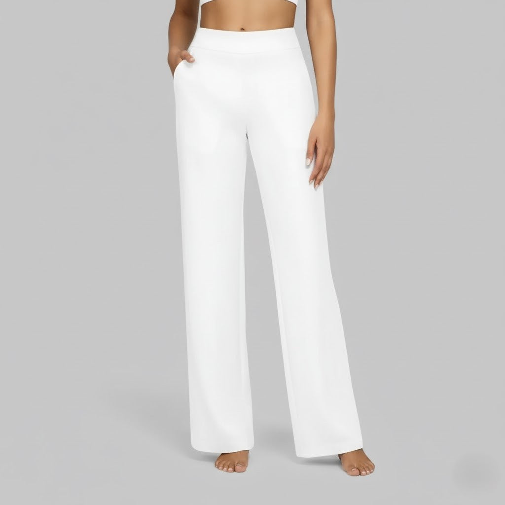Carmen | Bequeme Stretchhosen Für Damen Im Weitbeinigen Lounge-Stil