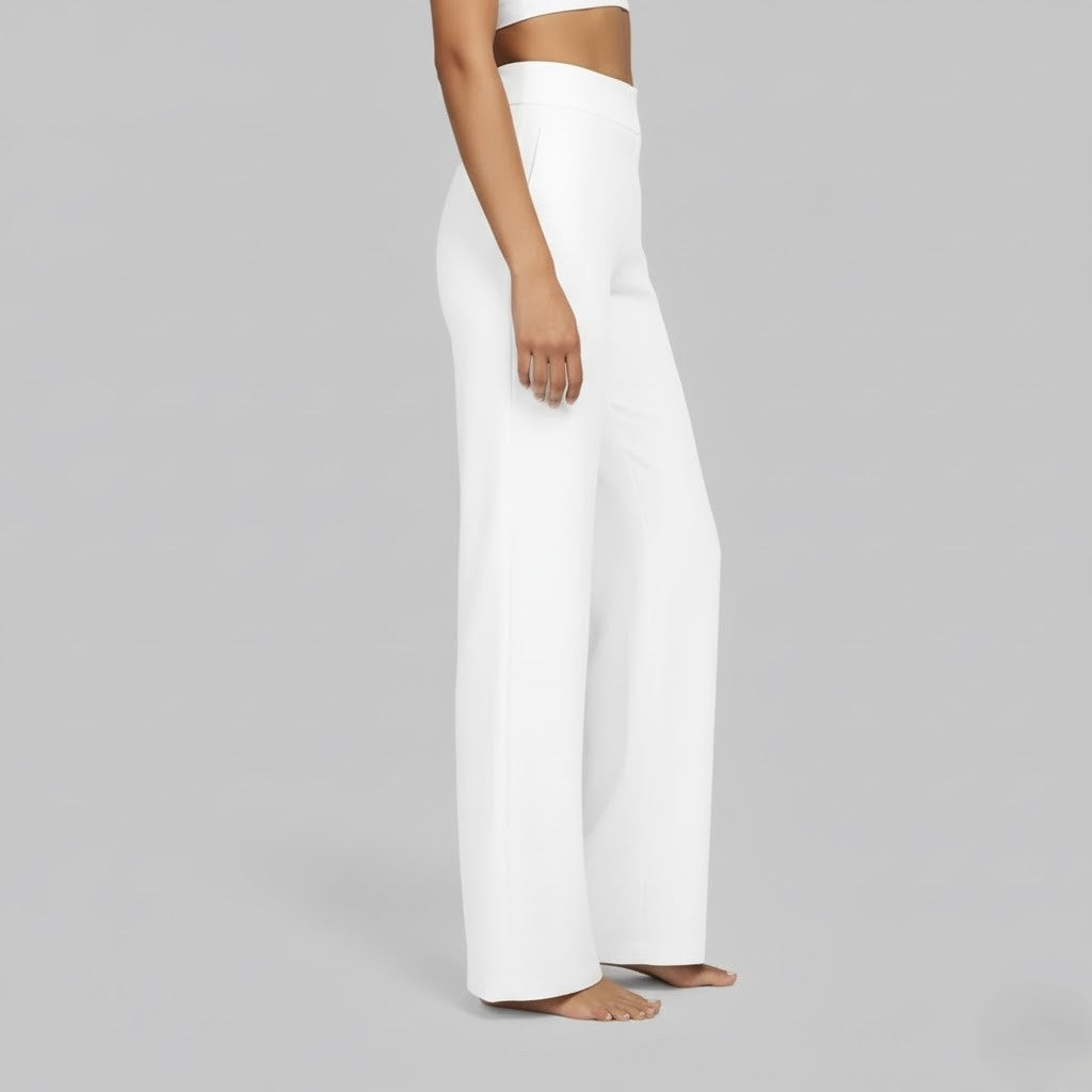 Carmen | Bequeme Stretchhosen Für Damen Im Weitbeinigen Lounge-Stil