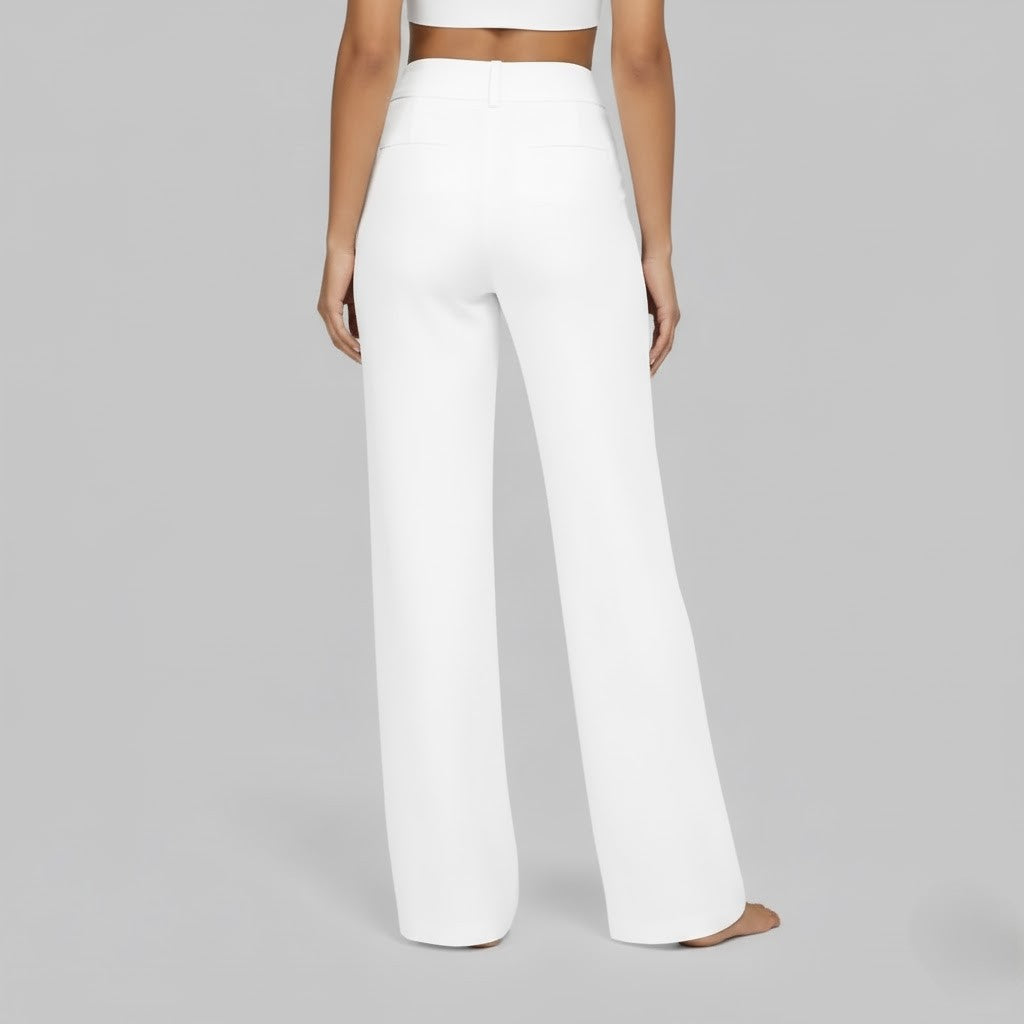 Carmen | Bequeme Stretchhosen Für Damen Im Weitbeinigen Lounge-Stil