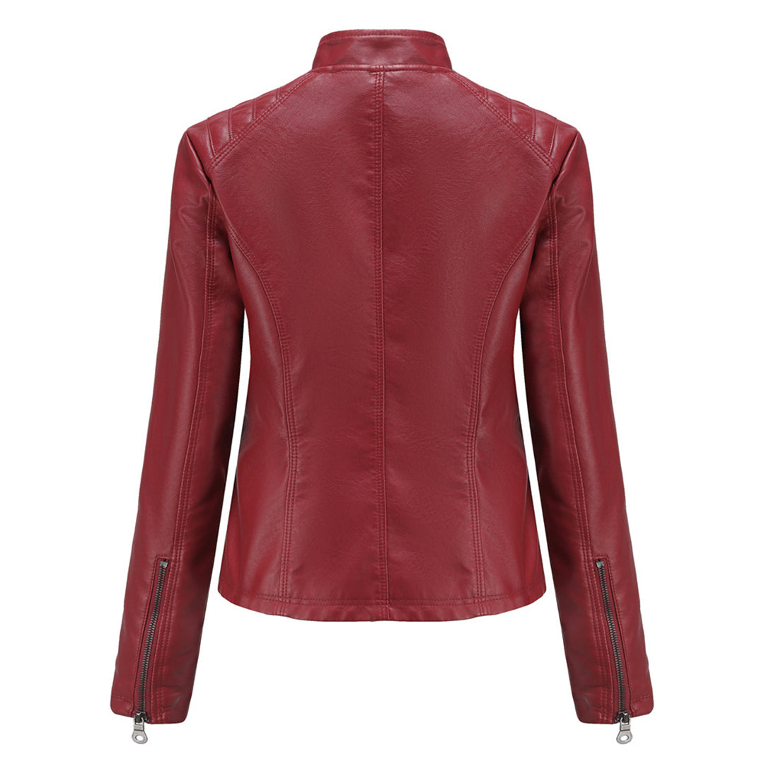 Sabine | Damen Modische Jacke mit Gesteppter Schulterpartie