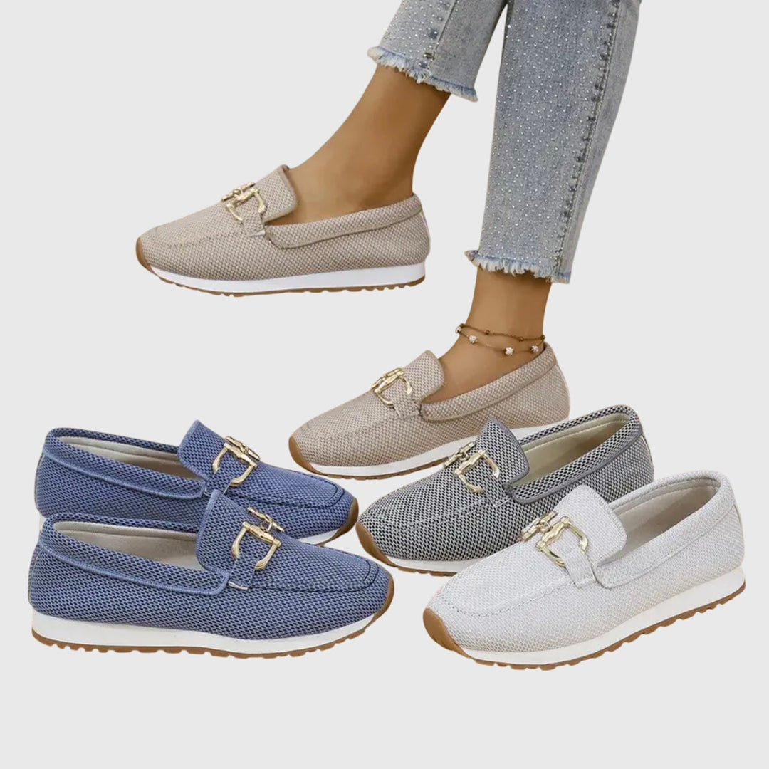 Sarah | Damen Frühlings Lässige Slip-On Loafer Schuhe