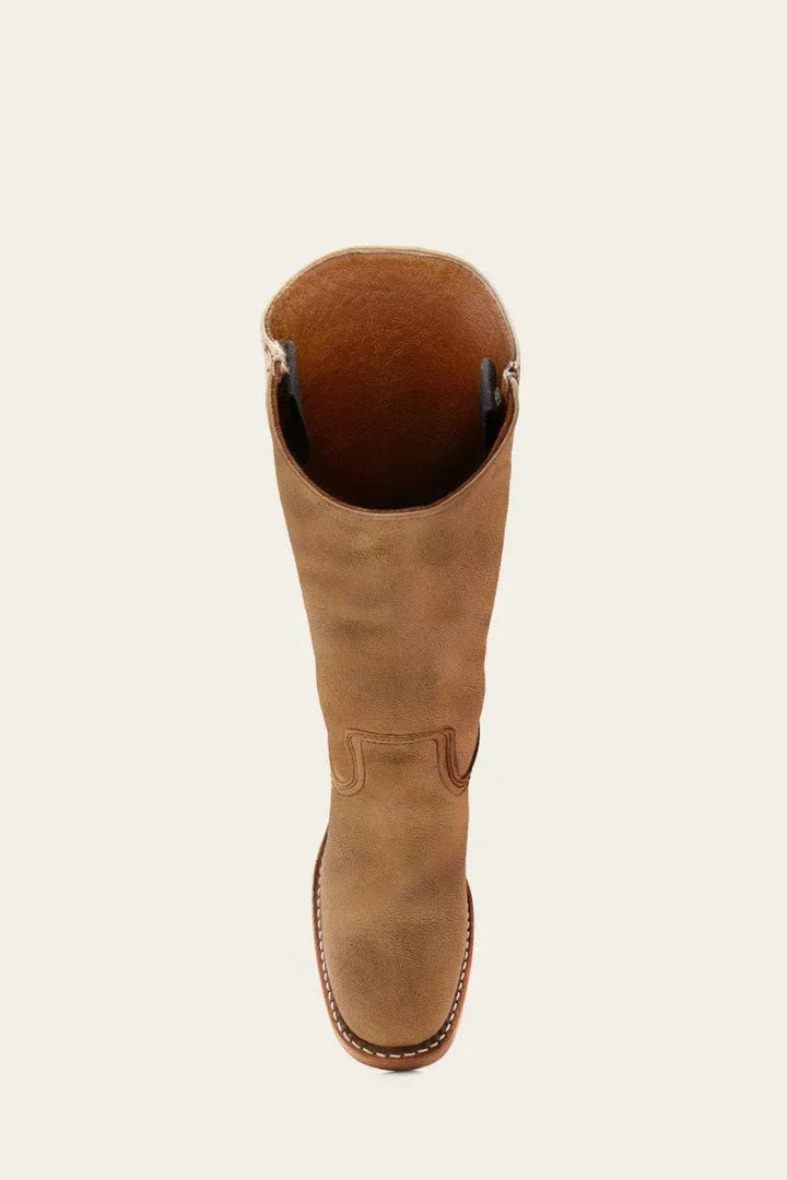 Damen Kniehoch Stiefel mit Schlanker Passform und Strukturierter Sohle