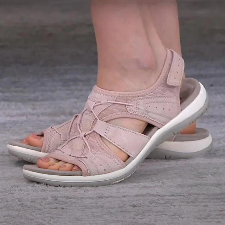 Damen Orthopädische Komfort-Sandalen mit Memory-Foam-Sohle - Pink