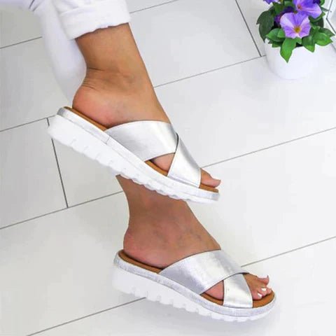 Damen Orthopädische Sandalen Verstellbar Komfort