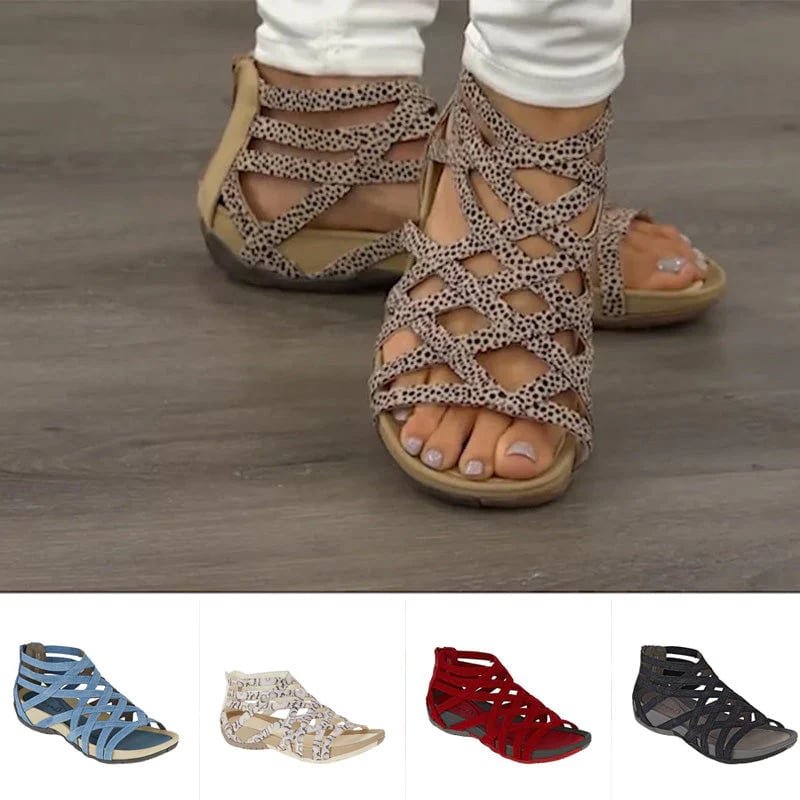 Damen Orthopädische Verstellbare Riemchen Sandalen