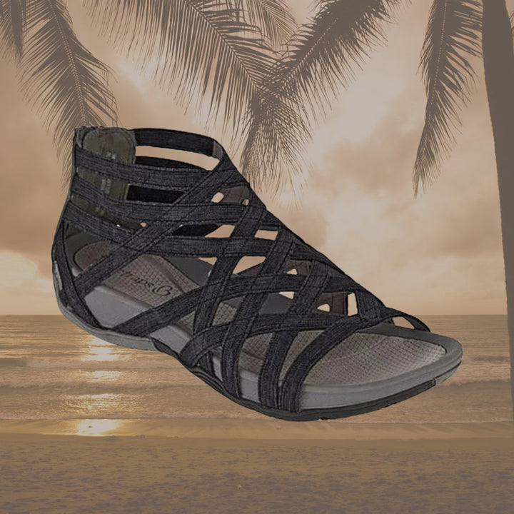 Damen Orthopädische Verstellbare Riemchen Sandalen