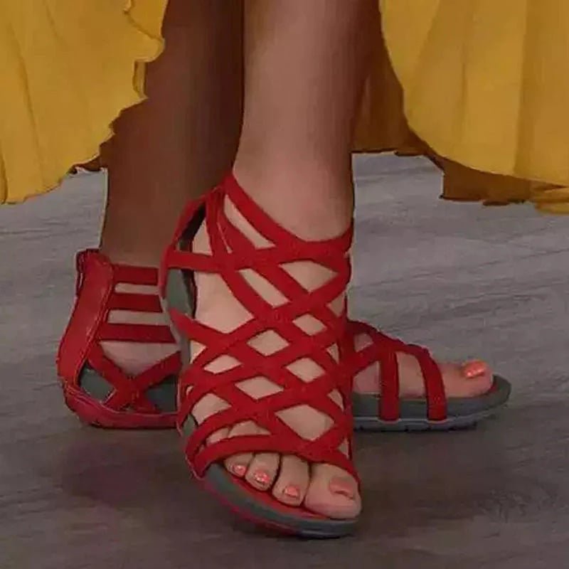 Damen Orthopädische Verstellbare Riemchen Sandalen