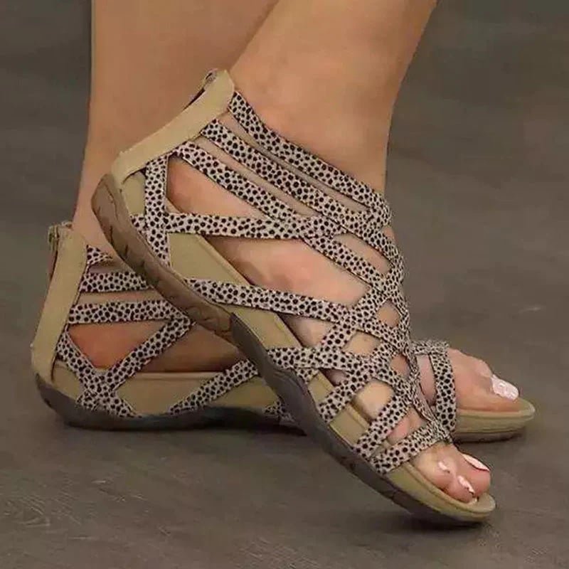 Damen Orthopädische Verstellbare Riemchen Sandalen
