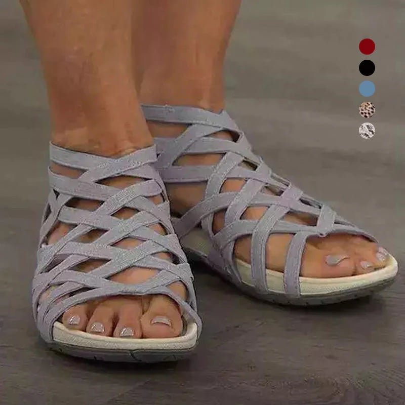 Damen Orthopädische Verstellbare Riemchen Sandalen