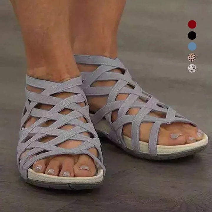 Damen Orthopädische Verstellbare Riemchen Sandalen