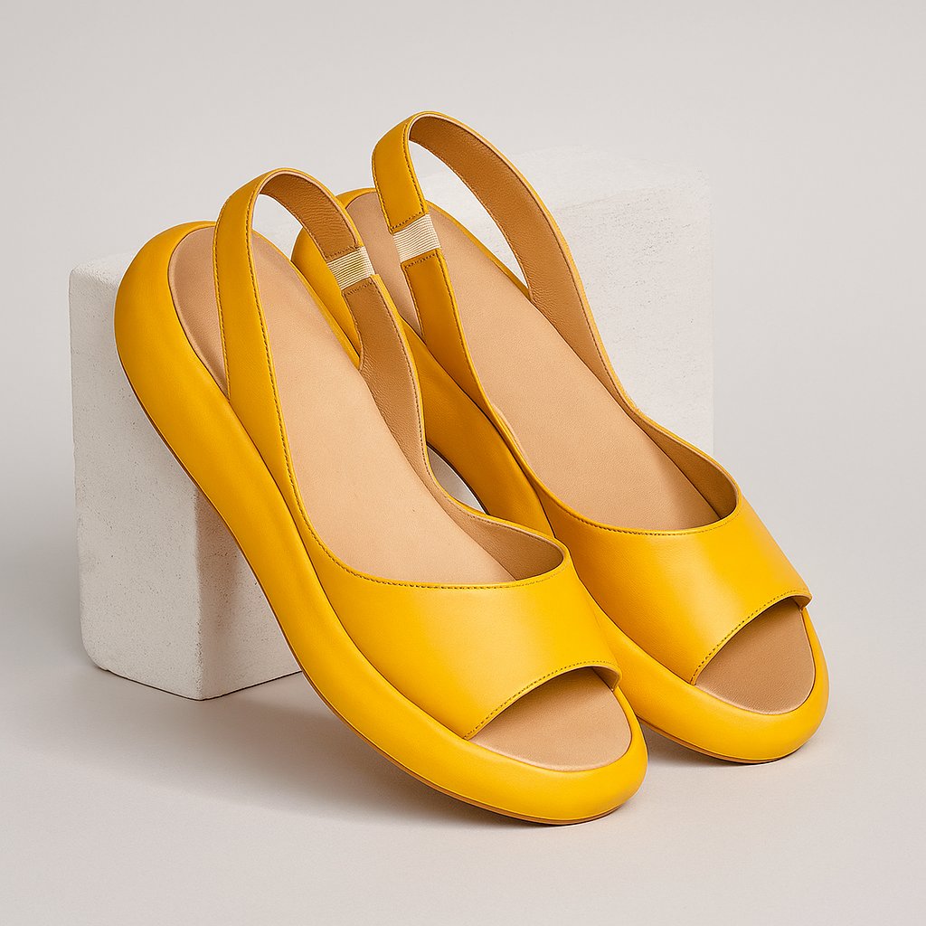 Damen Sandalen Ergonomisch Gepolstert Slingback Komfort