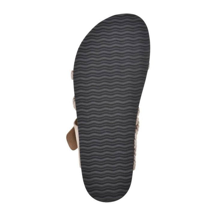 Damen Sandalen Geflochten mit Schnalle Zehentrenner