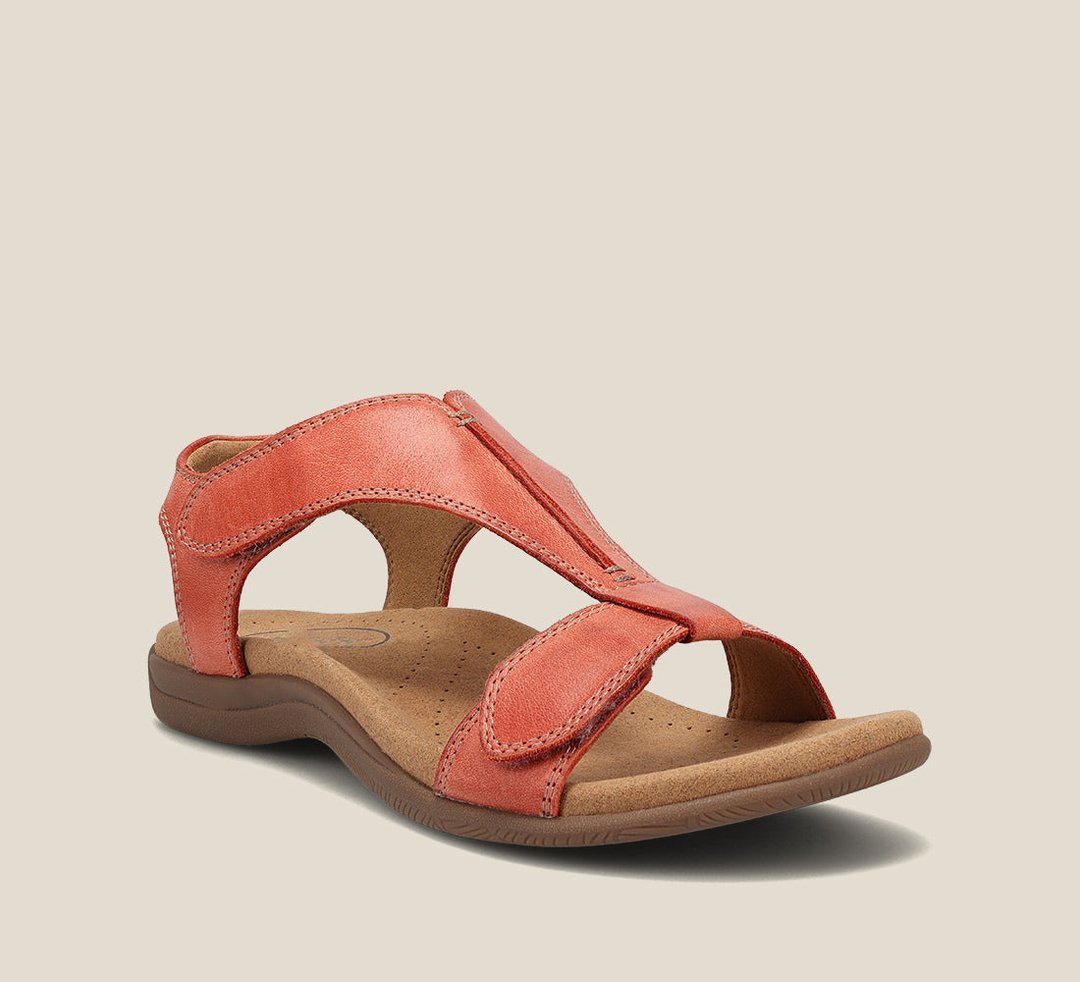 Damen Sandalen Verstellbar Offene Zehen Komfort - Orange
