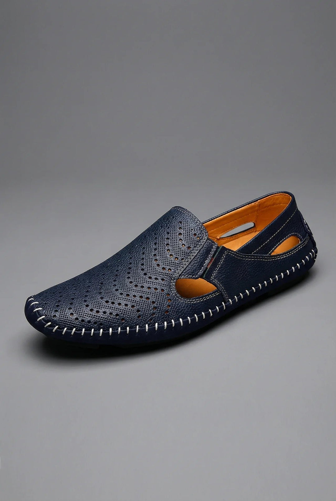 Herren Atmungsaktive Perforierte Slip-On Sommer-Loafer