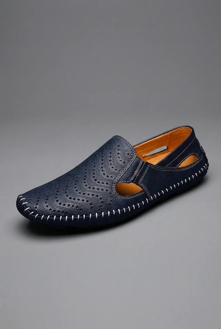 Herren Atmungsaktive Perforierte Slip-On Sommer-Loafer