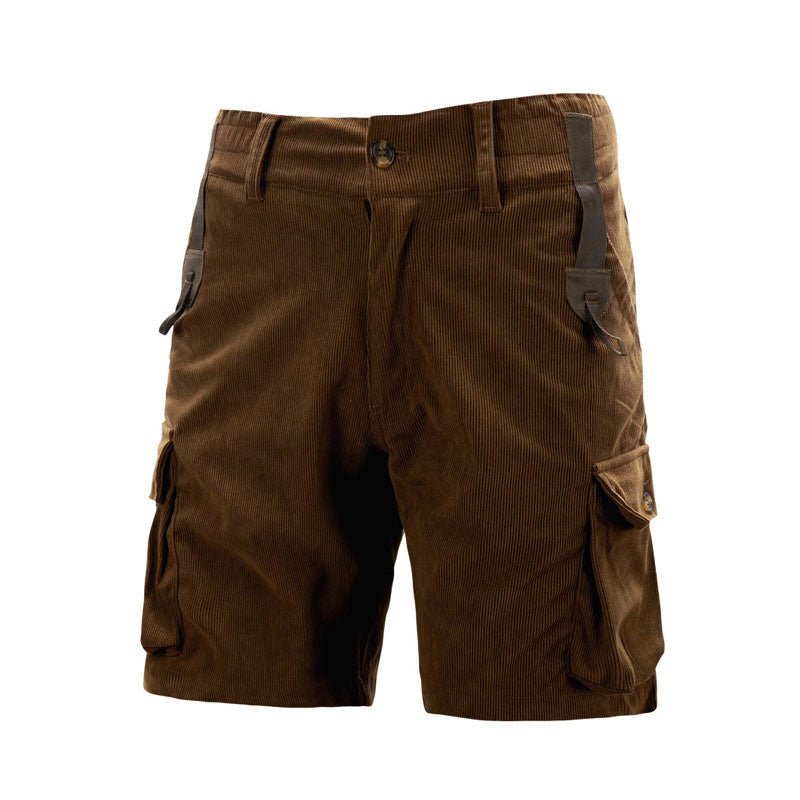 Herren Outdoor Cord Cargo Shorts Regular Fit