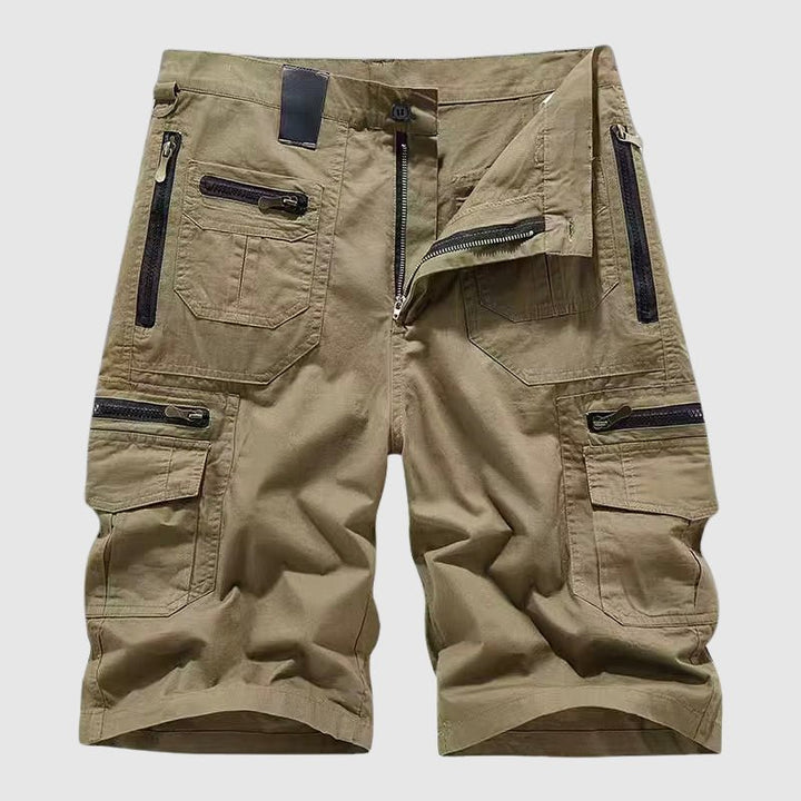 Herren Taktische Cargo Short mit Mehrfachtaschen - Khaki