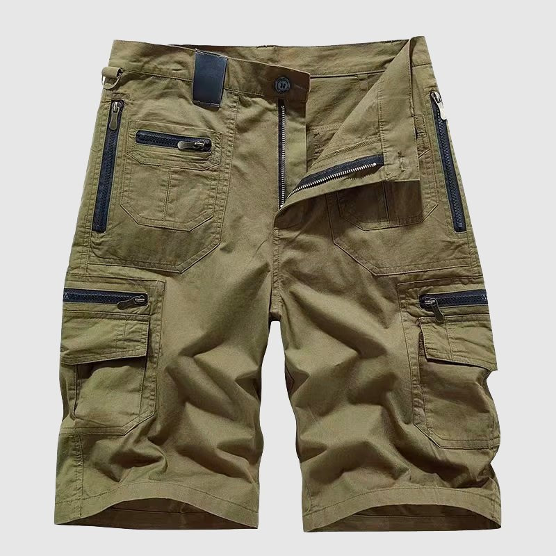 Herren Taktische Cargo Short mit Mehrfachtaschen - Green