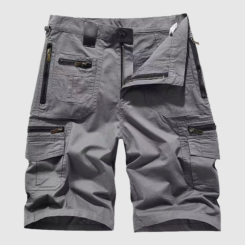 Herren Taktische Cargo Short mit Mehrfachtaschen - Gray