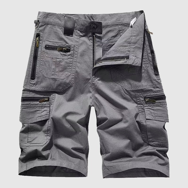 Herren Taktische Cargo Short mit Mehrfachtaschen - Gray