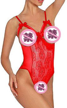 Leonie | Damen Transparenter Spitzen Mesh Body