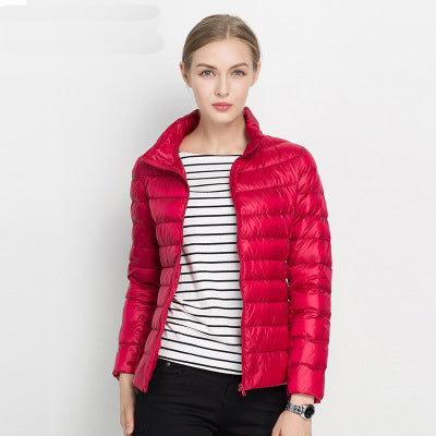 Lara | Damen Warmer Kurzer Steppmantel