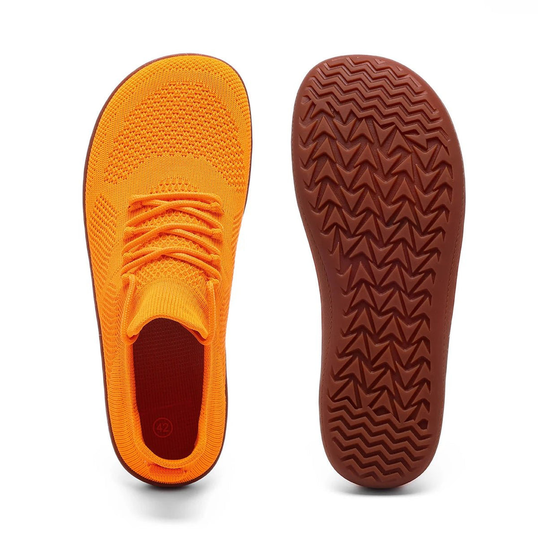 Unisex Barfußschuhe Leicht Atmungsaktiv Flexibel - Orange