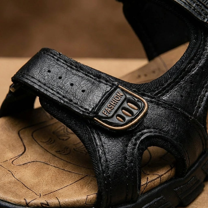 Unisex Trekking-Sandalen Klettverschluss Profilsohle Outdoor